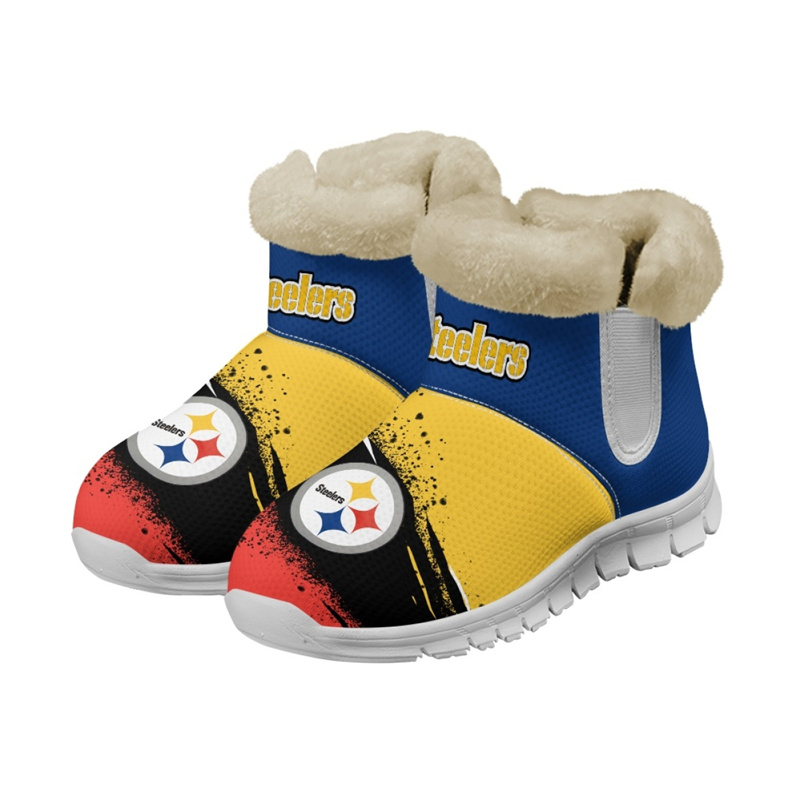 Women's Pittsburgh Steelers 2024 Snow Boots/Shoes 003(Pls check description for details)